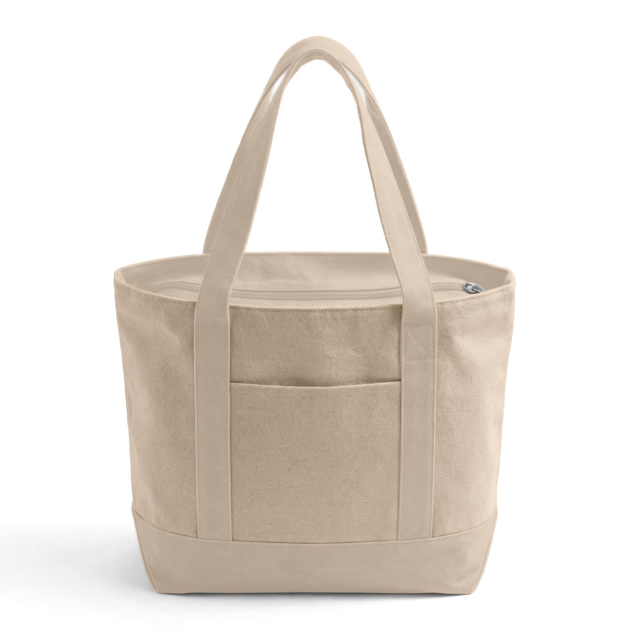 Iconic Large Zipper Shopping Bag - TG238ZIP