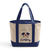 Custom Iconic Zipper Shopping Bag