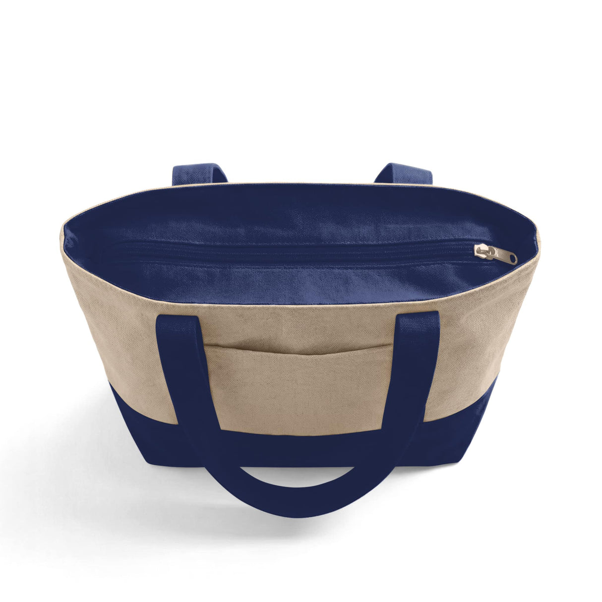 Iconic Large Zipper Shopping Bag - TG238ZIP