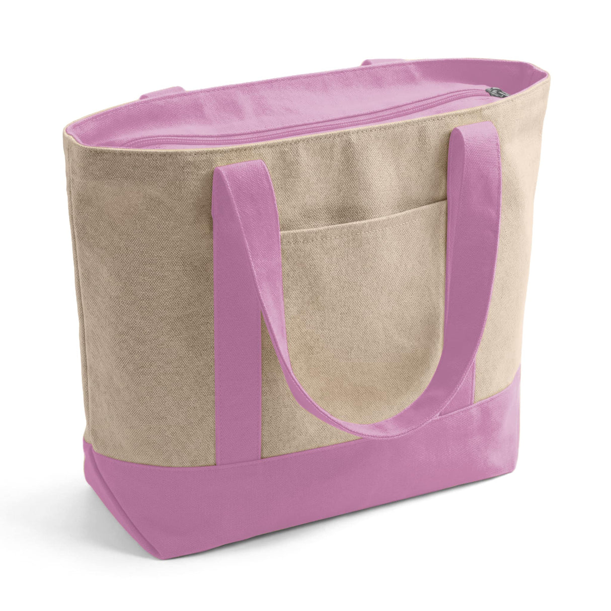 Iconic Large Zipper Shopping Bag - TG238ZIP