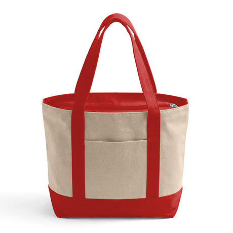 Iconic Large Zipper Shopping Bag - TG238ZIP