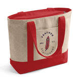 Custom Iconic Zipper Shopping Bag