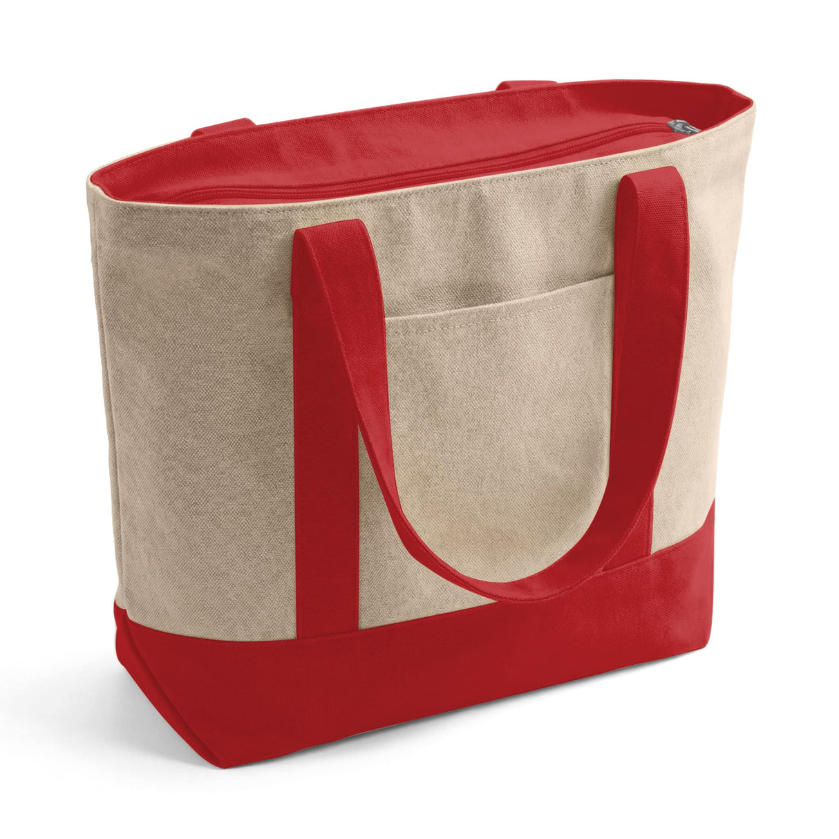 Iconic Large Zipper Shopping Bag - TG238ZIP