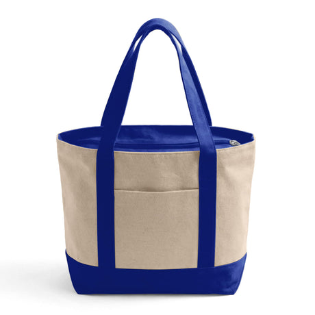 Iconic Large Zipper Shopping Bag - TG238ZIP