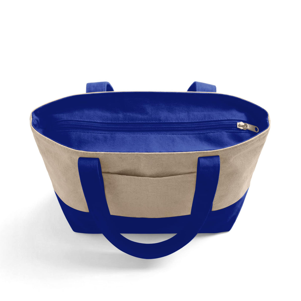 Iconic Large Zipper Shopping Bag - TG238ZIP