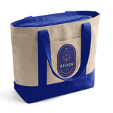 Custom Iconic Zipper Shopping Bag