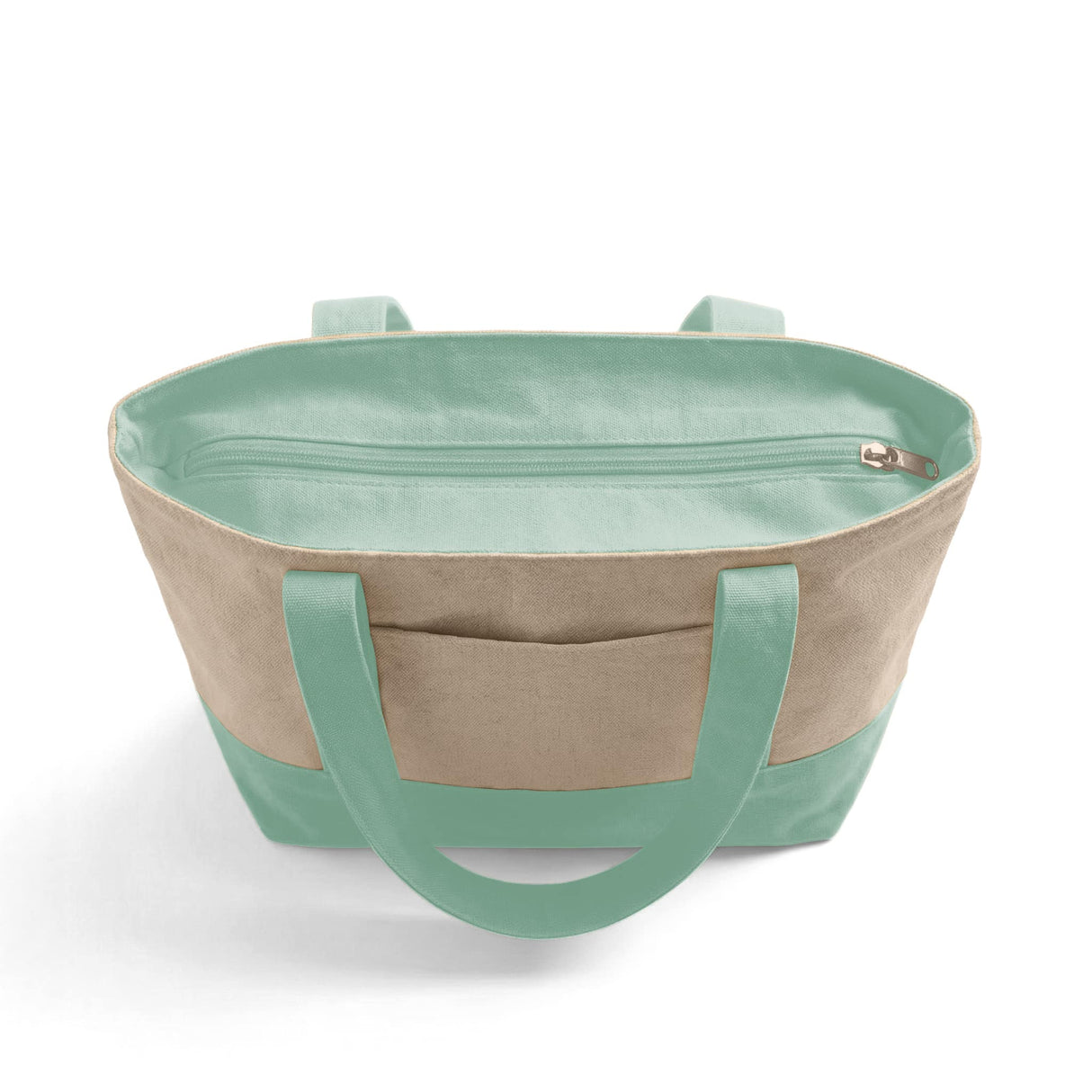 Iconic Large Zipper Shopping Bag - TG238ZIP