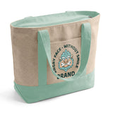 Custom Iconic Zipper Shopping Bag