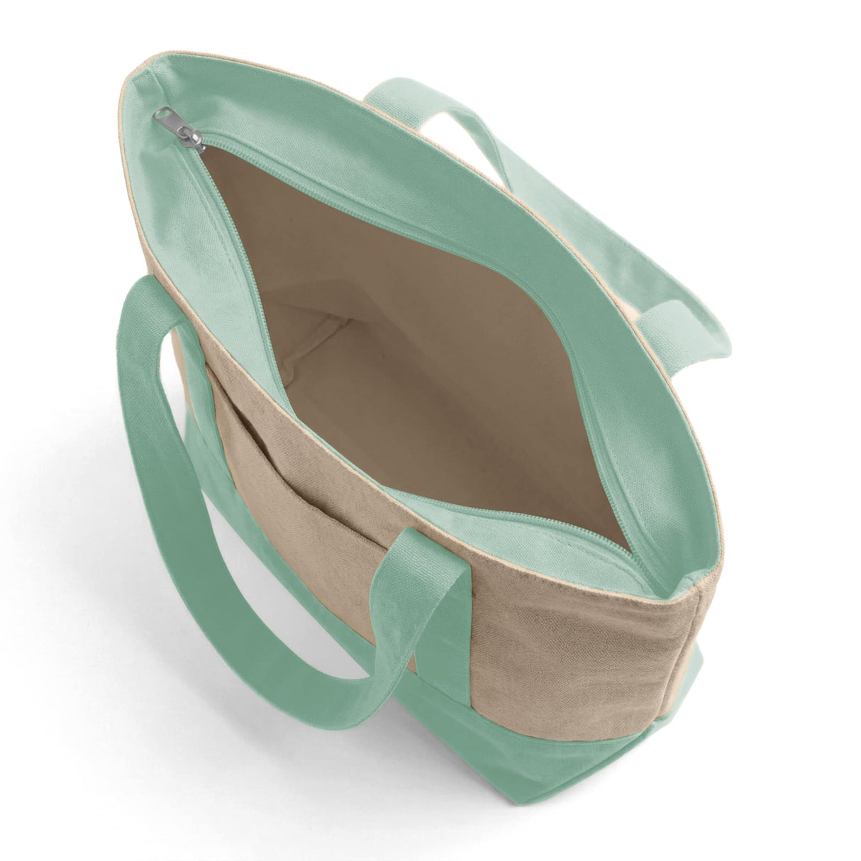 Iconic Large Zipper Shopping Bag - TG238ZIP