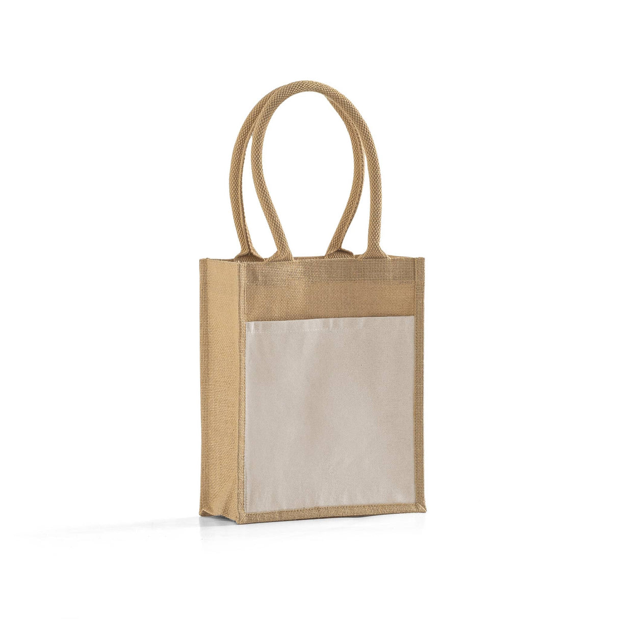 6 ct Small Easy-Print Jute Bag - By Bundle