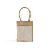 6 ct Small Easy-Print Jute Bag - By Bundle