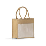 72 ct Medium Easy-Print Jute Bag - By Case