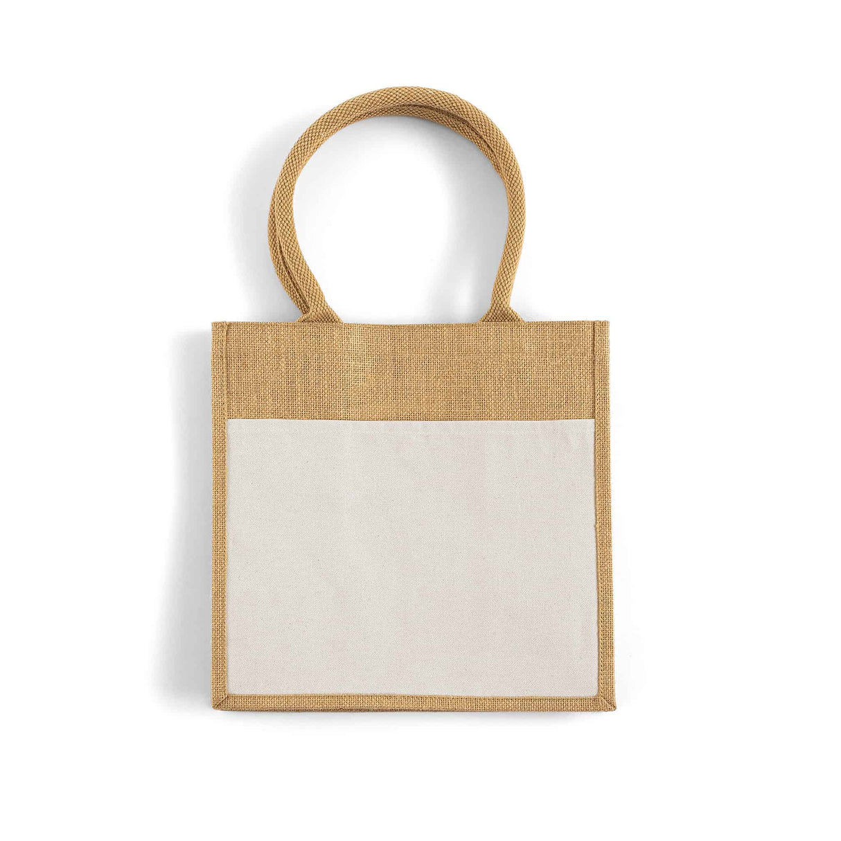 72 ct Medium Easy-Print Jute Bag - By Case