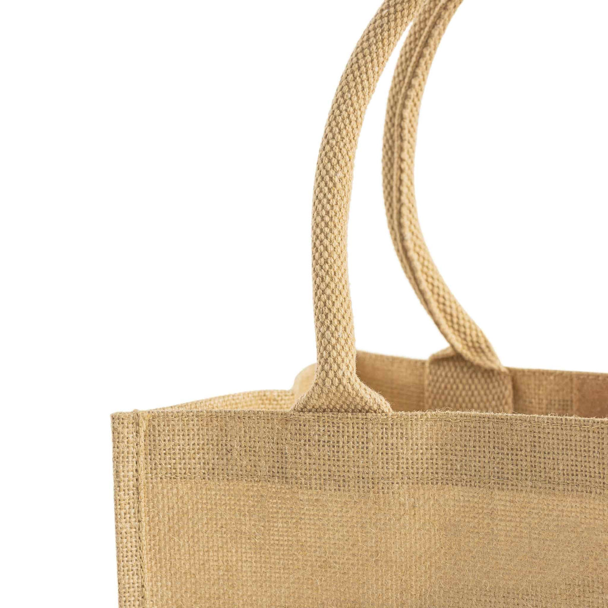 6 ct Medium Easy-Print Jute Bag - By Bundle