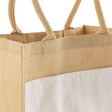 6 ct Medium Easy-Print Jute Bag - By Bundle