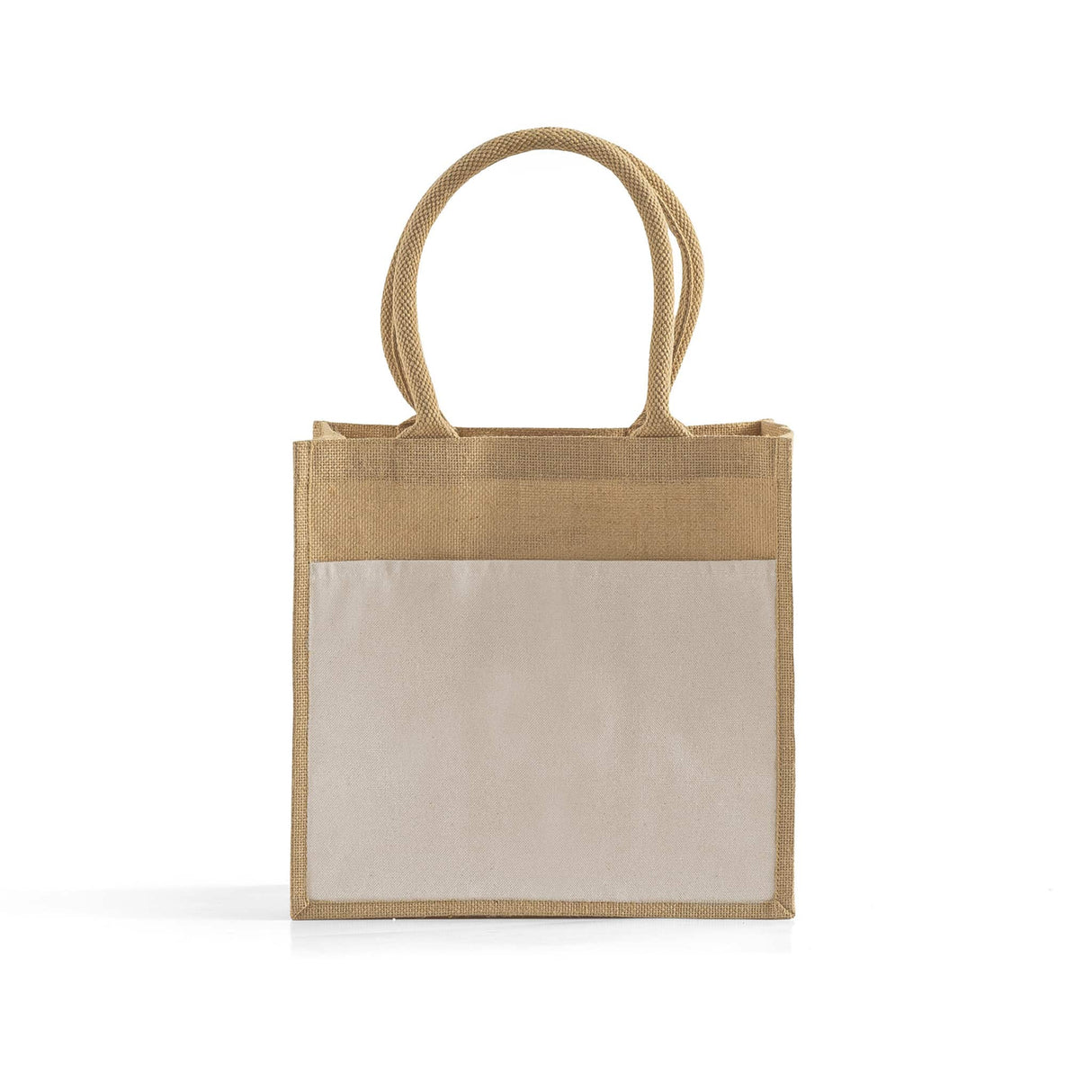 72 ct Medium Easy-Print Jute Bag - By Case