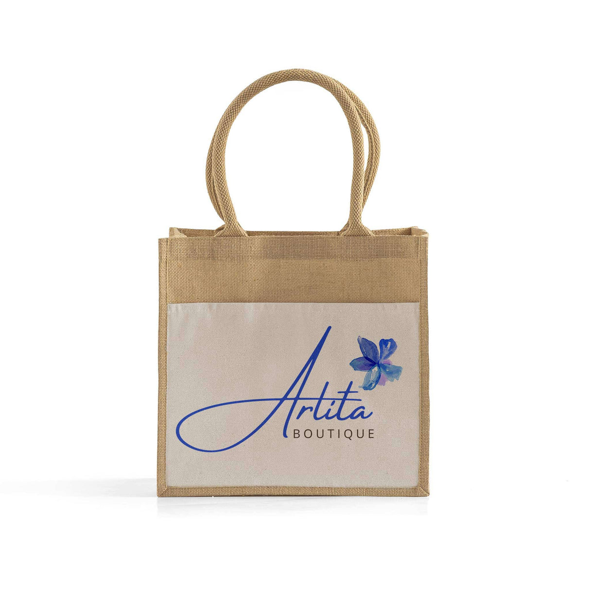 Custom Medium Easy-Print Jute Bag