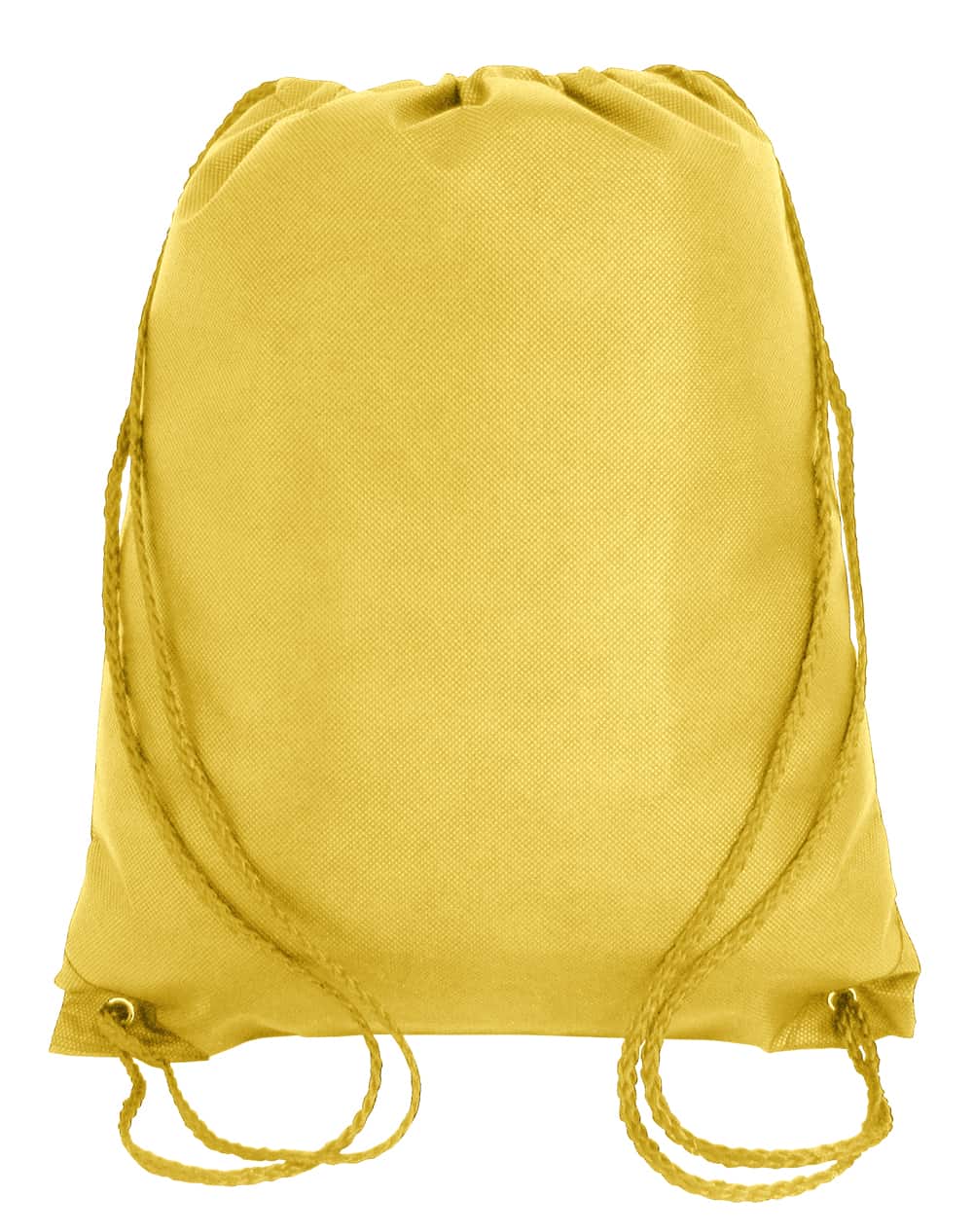 Budget Drawstring Bag Small Size yellow