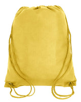 Budget Drawstring Bag Small Size yellow