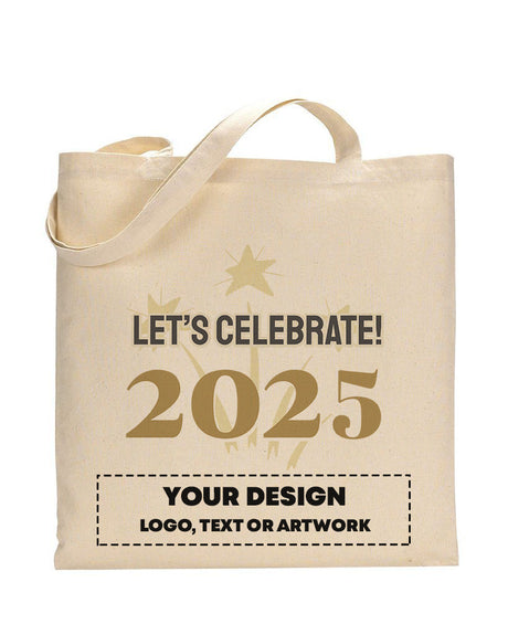 Let's Celebrate 2025 Tote Bag - New Year's Tote Bags