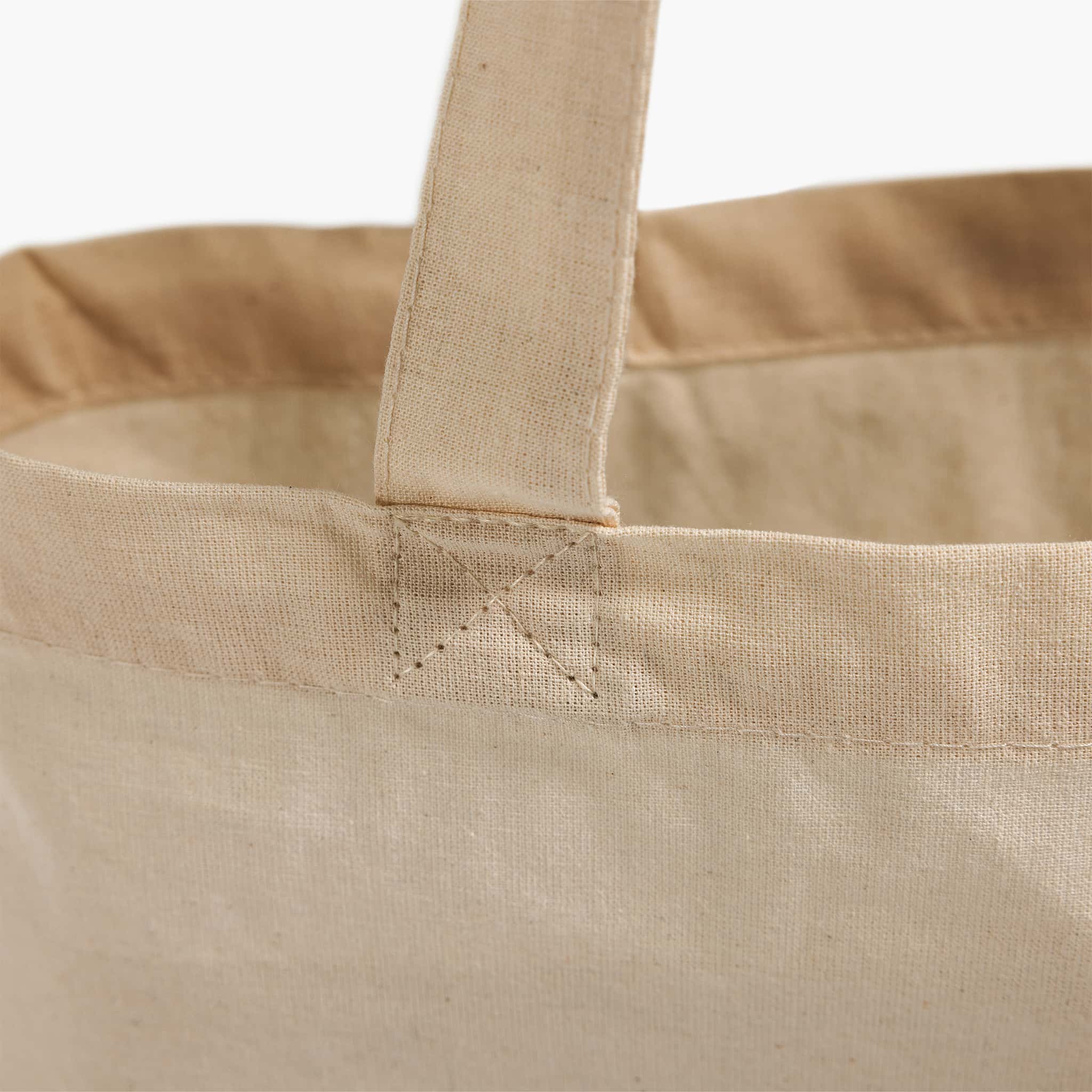 Affordable Natural 100% Cotton Tote Bag Promotional Priced TL100
