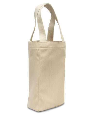 Canvas Double Wine Tote Bag