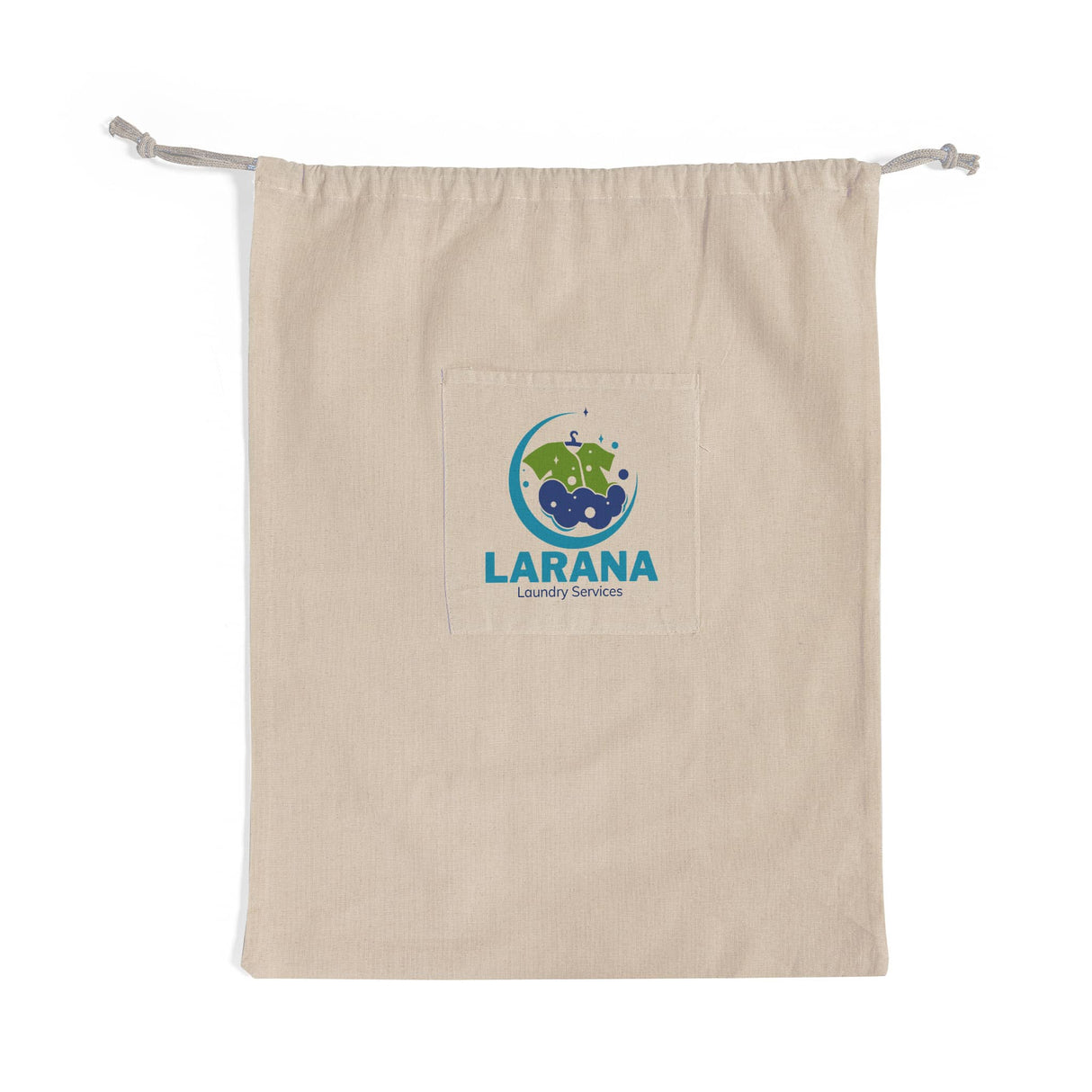Affordable Drawstring Cotton Laundry Bags Customized - Personalized Laundry Bags With Your Logo - LBP
