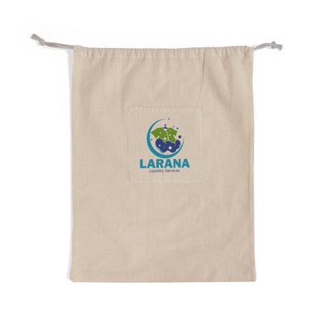 Affordable Drawstring Cotton Laundry Bags Customized - Personalized Laundry Bags With Your Logo - LBP