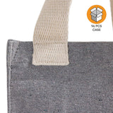 96 ct Recycled Canvas Book Bag with Full Gusset - By Case
