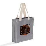 Custom Recycled Heavy Canvas Tote with Full Gusset - Recycled Tote Bags With Your Logo - RC830