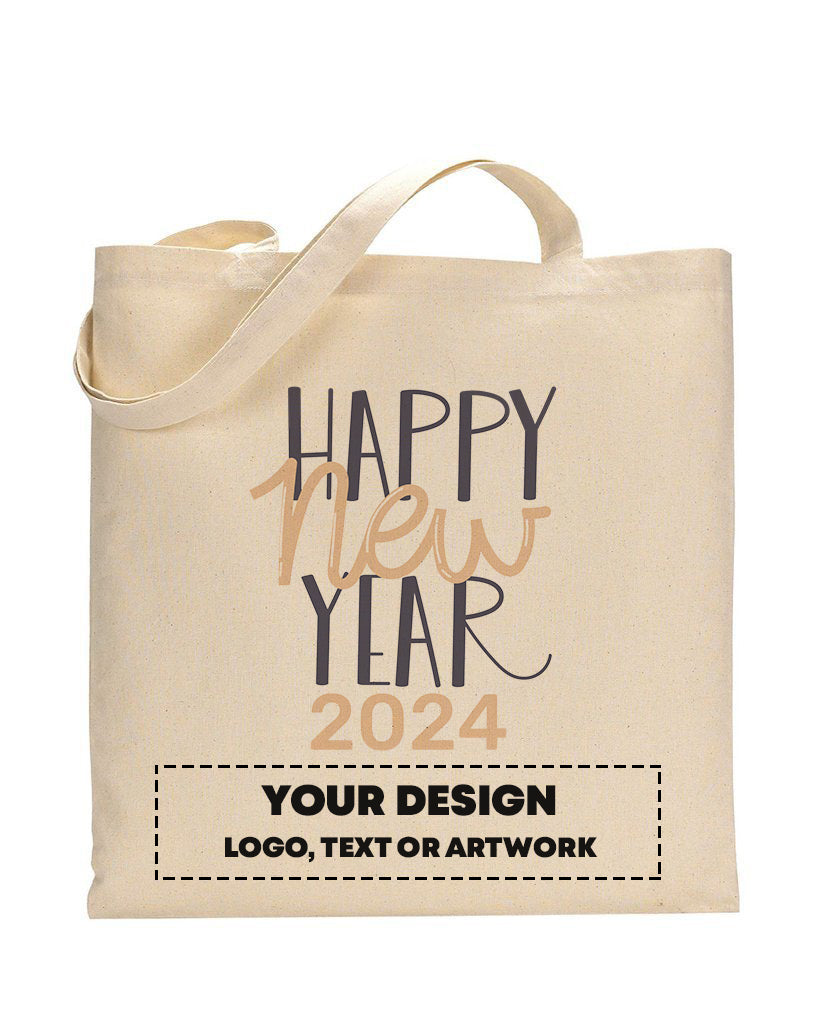 Happy New Year 2024 Tote Bag - New Year's Tote Bags