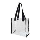 6 ct Transparent Stadium Approved Clear Tote Bags - By Bundle