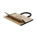 Fashion Jute Tote Bags Customized - Personalized Jute Tote Bags With Your Logo - TJ892