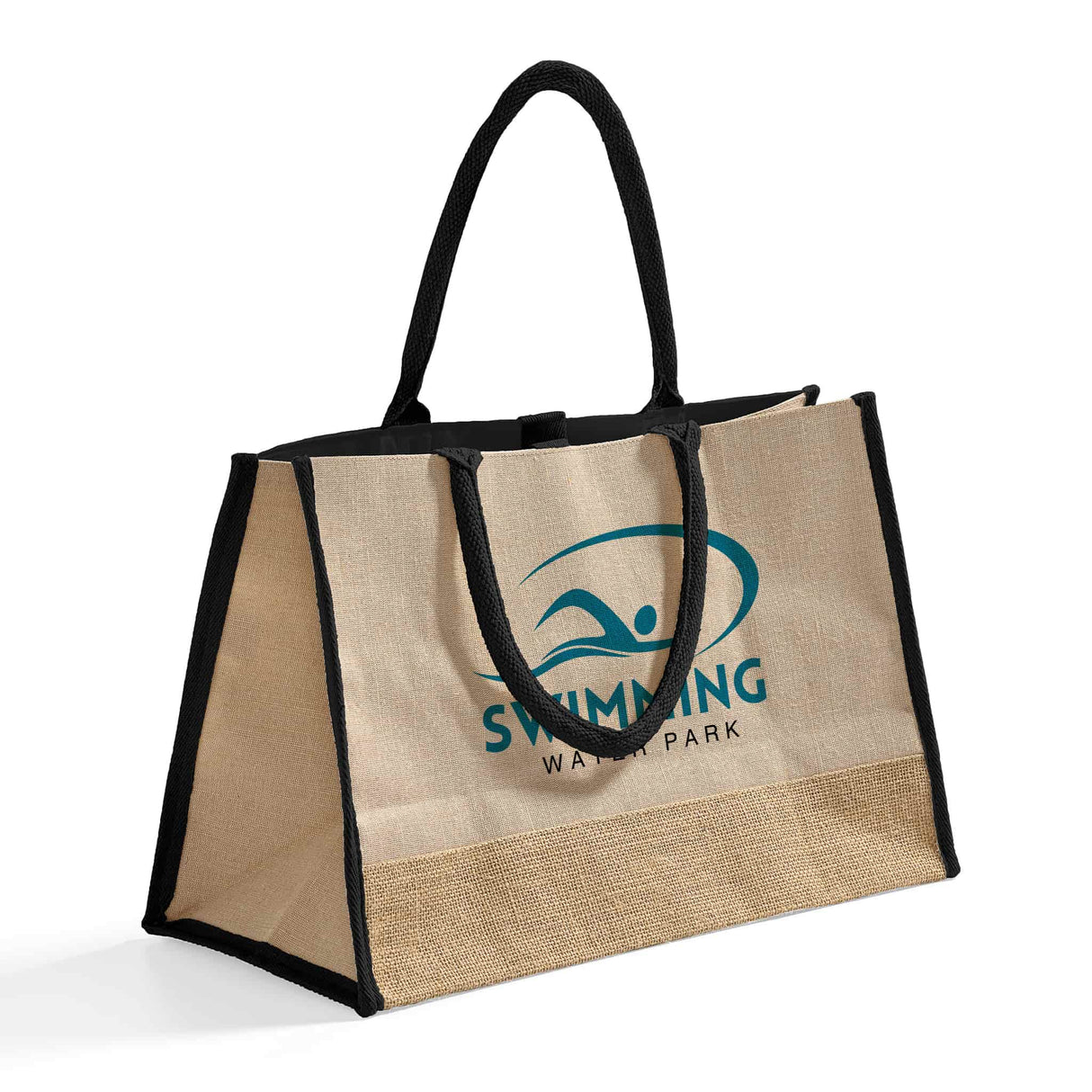 Fashion Jute Tote Bags Customized - Personalized Jute Tote Bags With Your Logo - TJ892