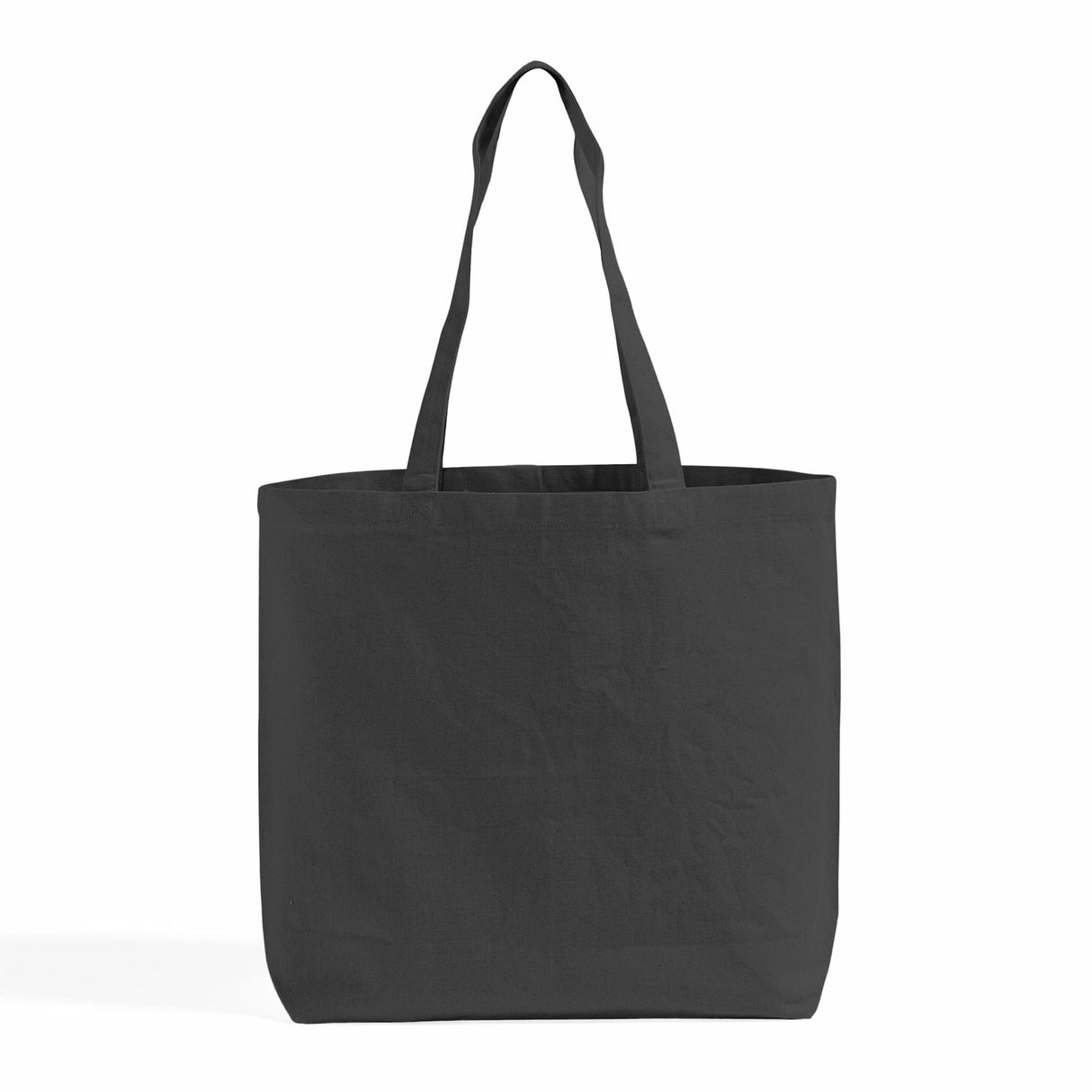 black heavy canvas carry bag