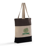 Customized Heavy Canvas Tote Bags Tri-Color - Personalized Tri-Color Tote Bags With Your Logo - TG259