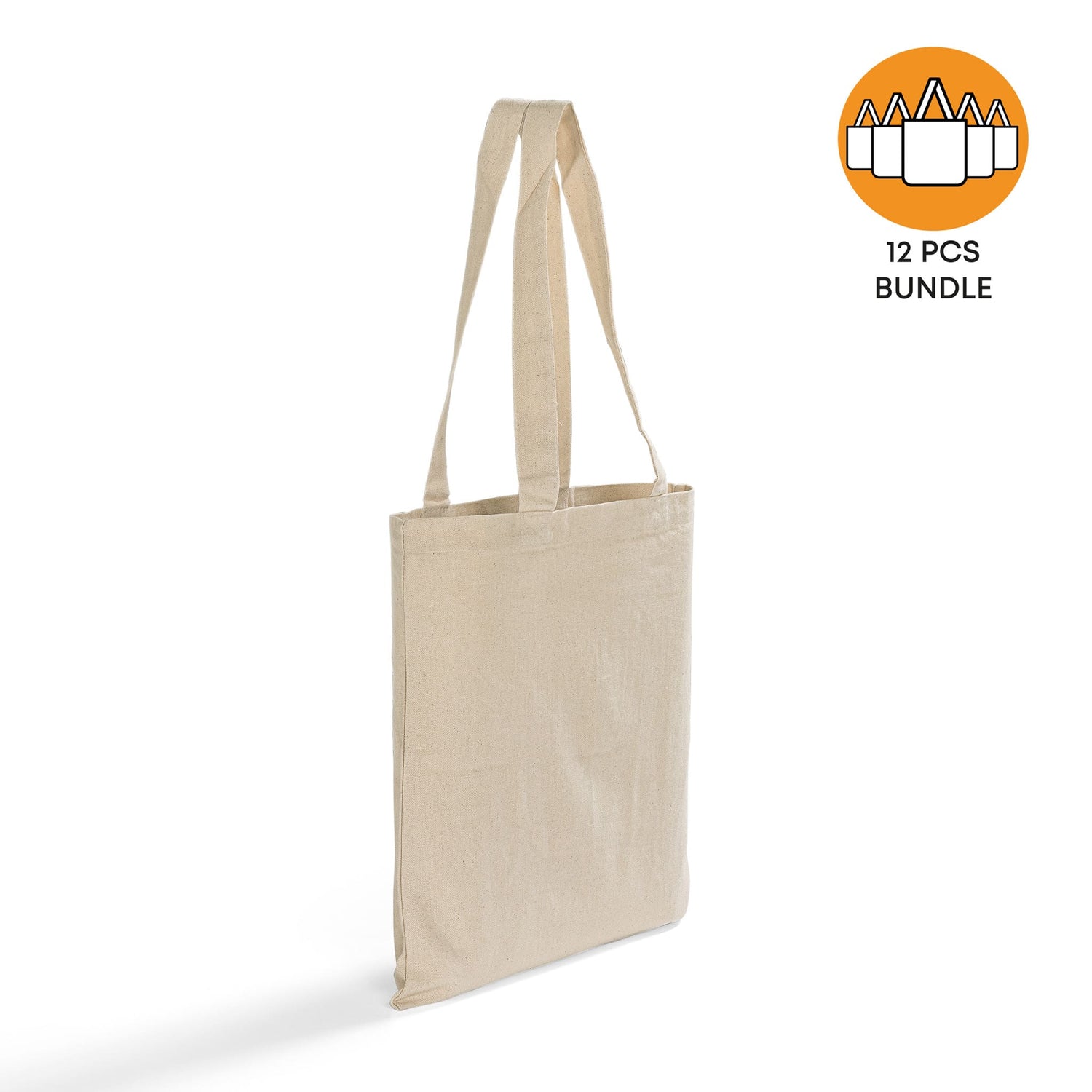 12 ct Eco-Friendly Canvas Convention Tote Bags By Dozen