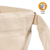 72 ct Two Tone Canvas Sport Backpacks / Wholesale Drawstring Bags - By Case