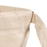 Canvas Bag Top Drawstring Detail