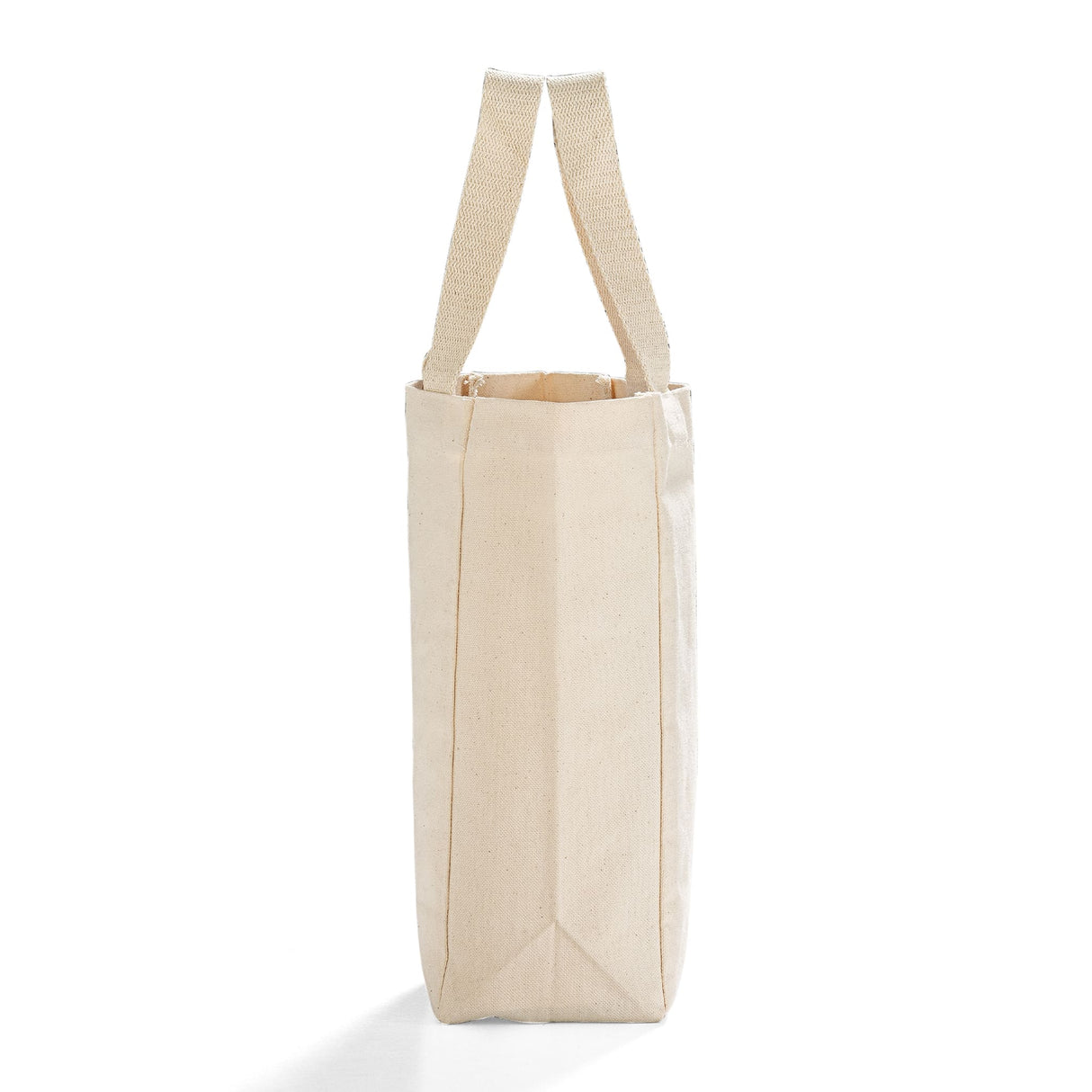 canvas double bottle wine tote bag