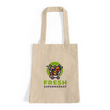 Full Gusset Customized Canvas Tote Bags  / Custom Grocery Tote Bags - TF210