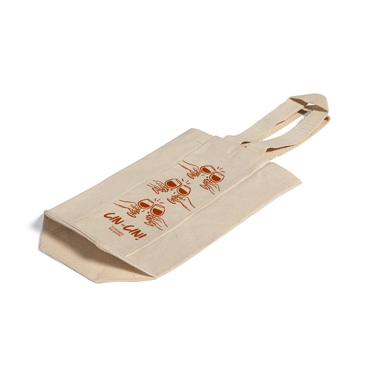 Canvas Single Wine Tote Bag