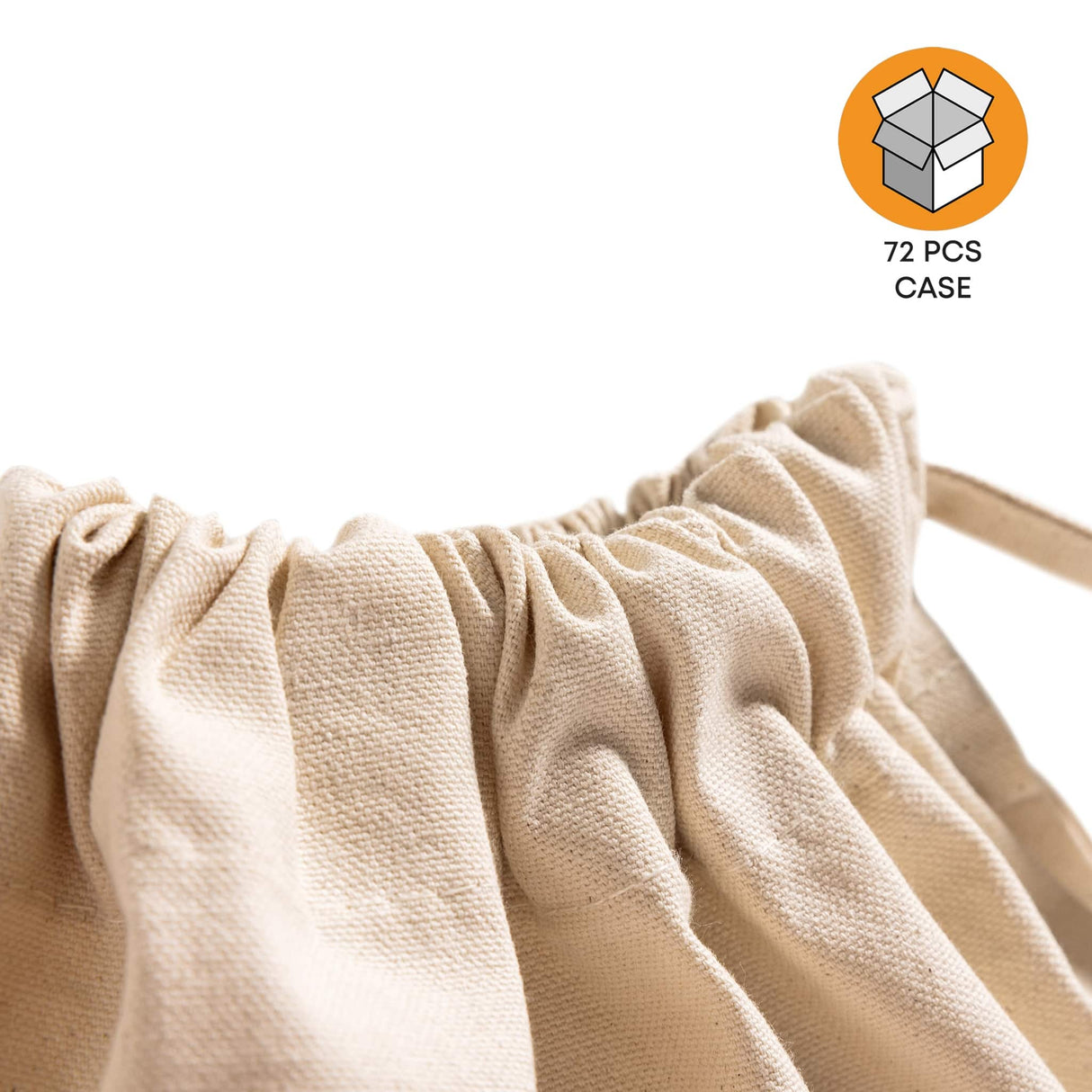 72 ct Two Tone Canvas Sport Backpacks / Wholesale Drawstring Bags - By Case