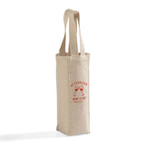 Canvas Wine Tote Bag