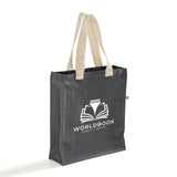Custom Recycled Heavy Canvas Tote with Full Gusset - Recycled Tote Bags With Your Logo - RC830