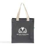 Custom Recycled Heavy Canvas Tote with Full Gusset - Recycled Tote Bags With Your Logo - RC830