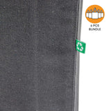 6 ct Recycled Heavy Canvas Tote with Full Gusset - By Bundle