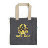Custom Recycled Heavy Canvas Tote with Full Gusset - Recycled Tote Bags With Your Logo - RC830