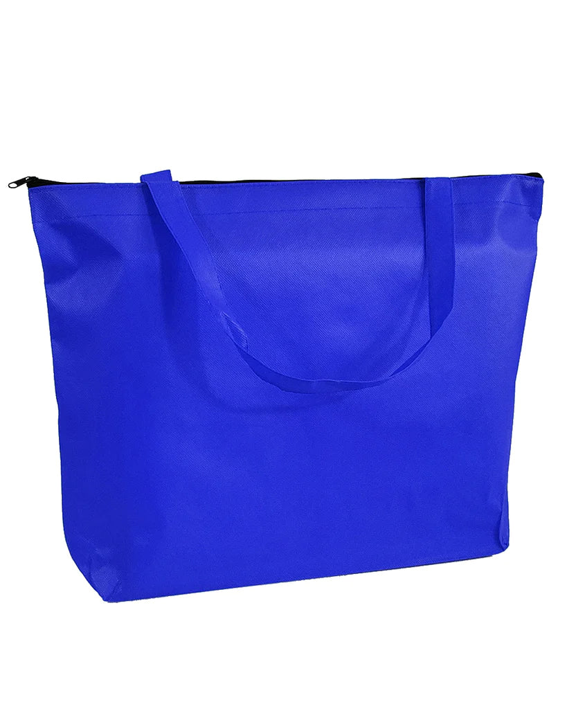 Send Black Zipper Tote Bag Gift Online, Rs.500