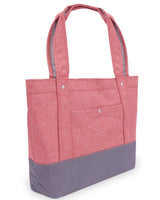 Two Tone Deluxe Tablet Tote Bag